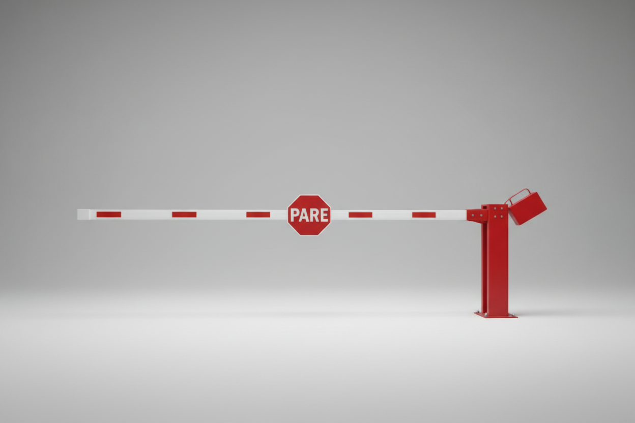 Barrera Manual Elevadiza 4 - 6 mt – Barrera Vehicular para Control de Acceso