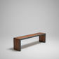 Banca Bench 180x40x40 cm – Banca de Madera Moderna para Comedor o Terraza