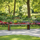 Banca Bench 180x40x40 cm – Banca de Madera Moderna para Comedor o Terraza