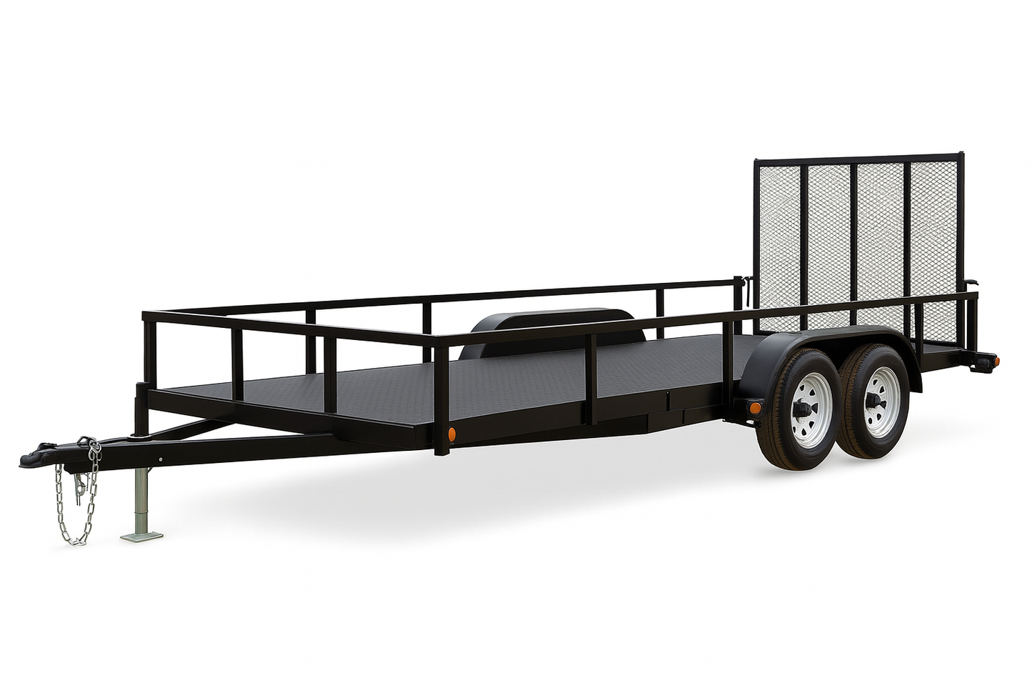 Carro de arrastre Largo 5MT Robusto con Rampa abatible para 2.000 kg