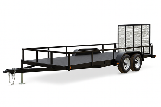 Carro de arrastre Largo 5MT Robusto con Rampa abatible para 2.000 kg