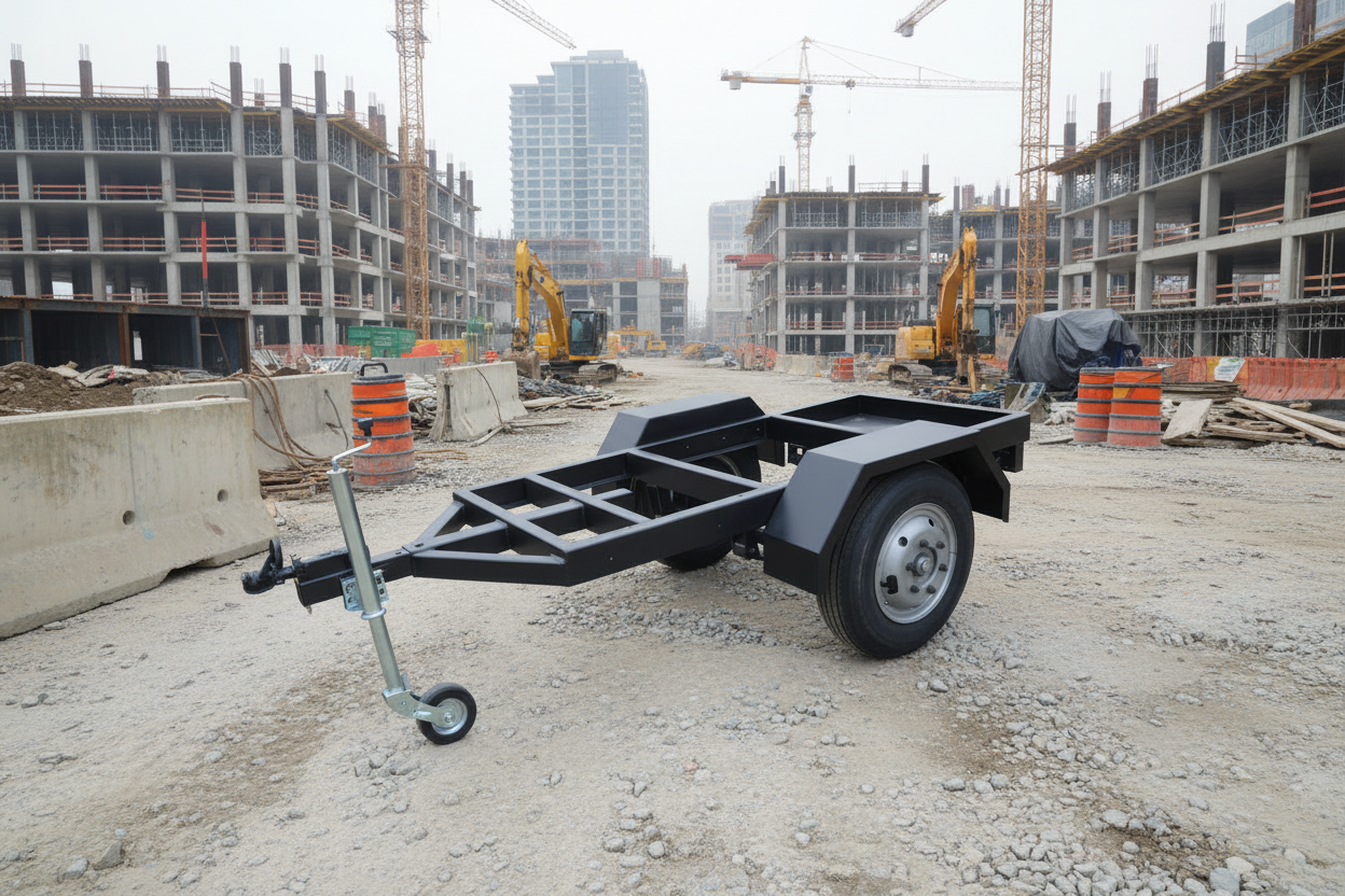 Carro de Carga Plataforma 1000 kg – Carro Industrial para Transporte de Carga Pesada