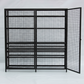 Estantería Jaula Metálica Industrial | Rack Cerrado para Bodega | Mingenio Chile