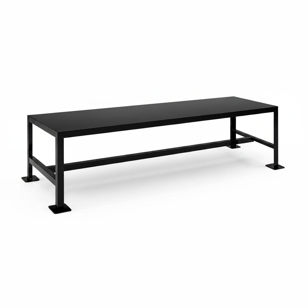 Mesón de Trabajo Metálico Industrial MT3180 | Banco de Taller Reforzado