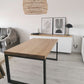 Mesa de comedor de madera Tokio - mingeniospa