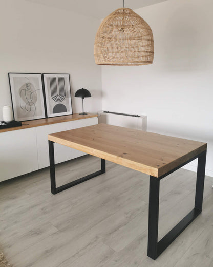 Mesa de comedor de madera Tokio - mingeniospa